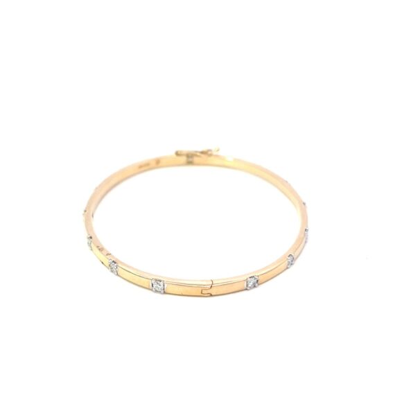 Delicate Infinity Diamond Bracelet - Image 2