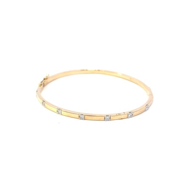 Delicate Infinity Diamond Bracelet - Image 3