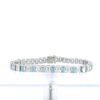 Elegant Emerald Diamond Bracelet