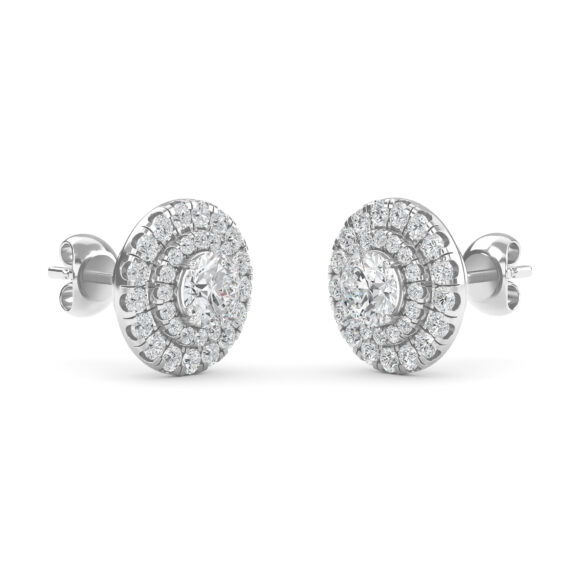 Twin Halo Earring - Image 3