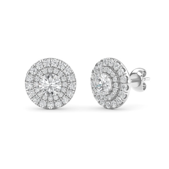 Twin Halo Earring - Image 4