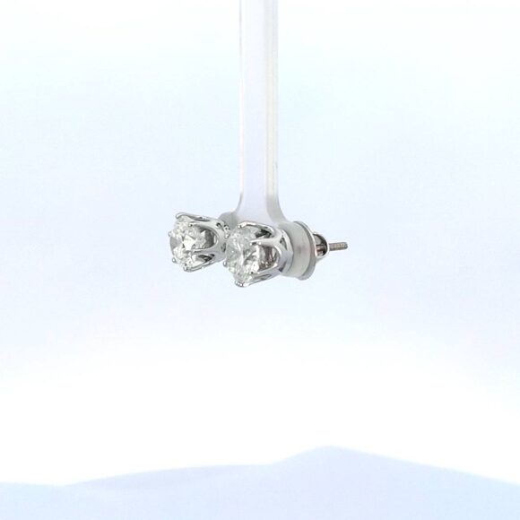 TrueGlow Solitaires Earrings - Image 2