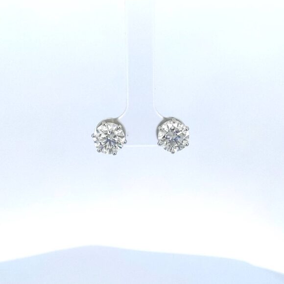 TrueGlow Solitaires Earrings - Image 3