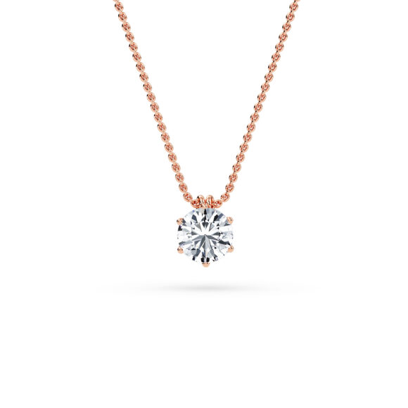 Sparkling Elegance Round Pendant