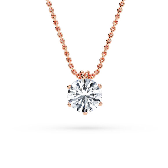 Sparkling Elegance Round Pendant - Image 2