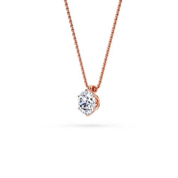 Sparkling Elegance Round Pendant - Image 4