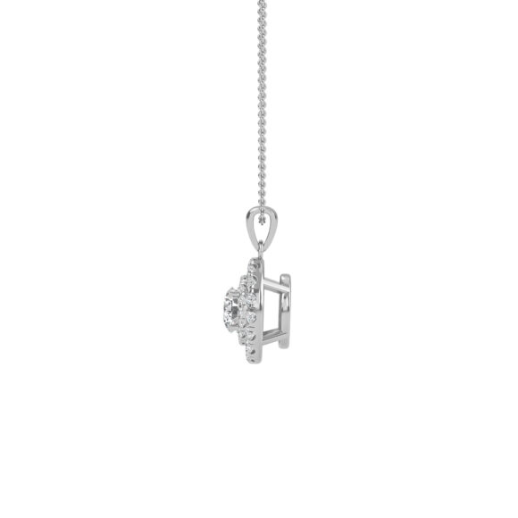 Brilliant Round Diamond Pendant - Image 4