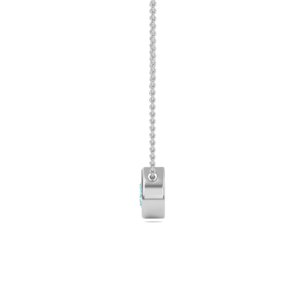 Blue Tear Drop Pendant - Image 4