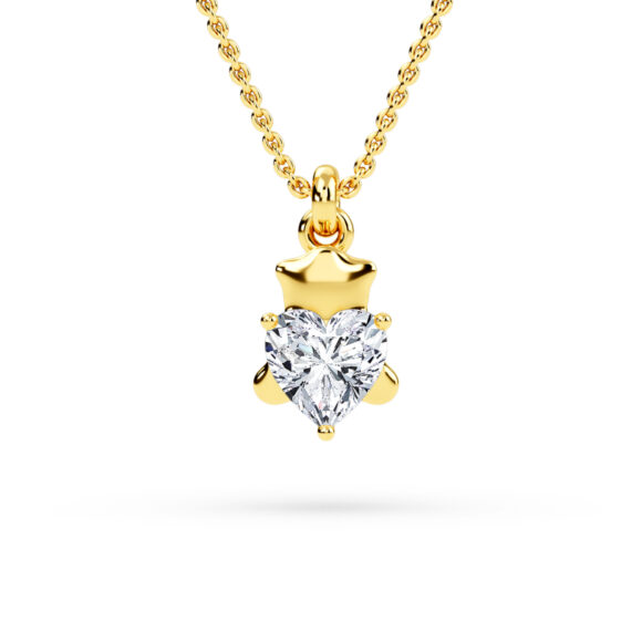 Graceful Heart Pendant - Image 2