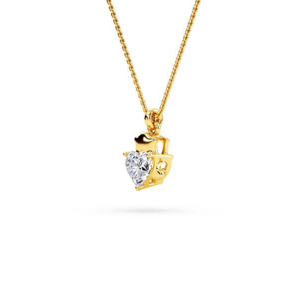Graceful Heart Pendant - Image 4