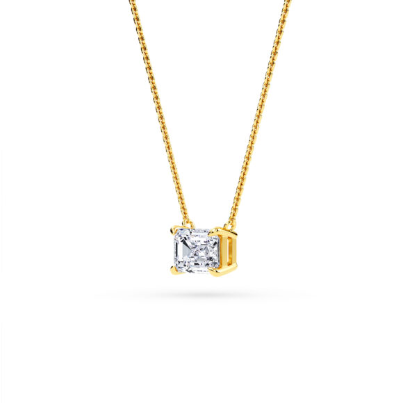 Delicate Emerald Pendant - Image 3
