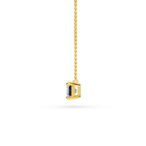 Delicate Emerald Pendant - Image 4