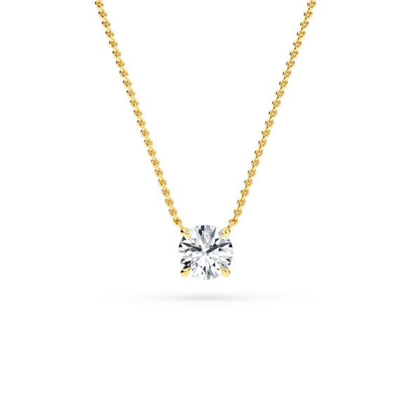 Solitaire Glow Pendant