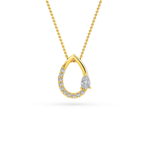 Timeless Chic Diamond Pendant - Image 2