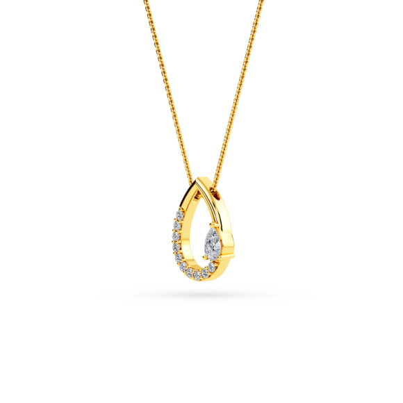 Timeless Chic Diamond Pendant - Image 3