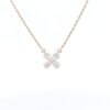 Four Petals Diamond Pendant