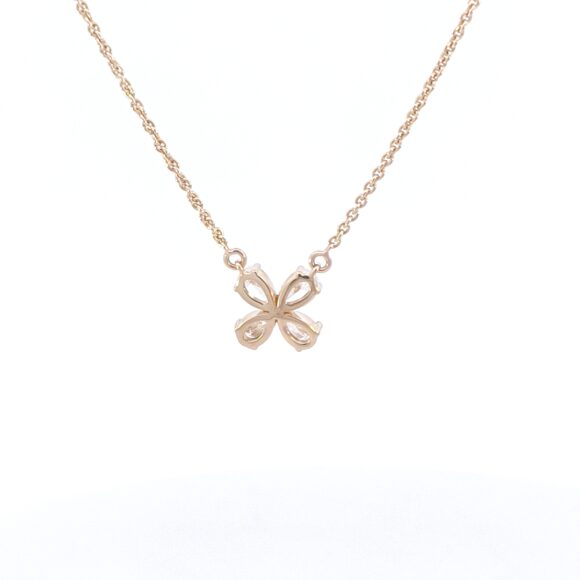 Four Petals Diamond Pendant - Image 2