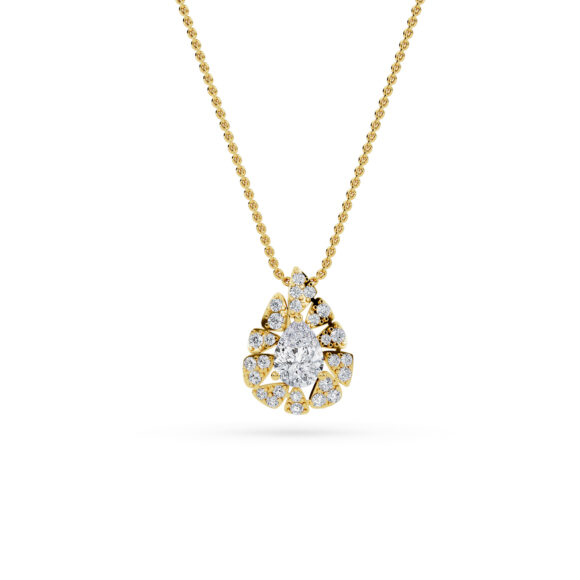 Modern Elegance Diamond Pendant