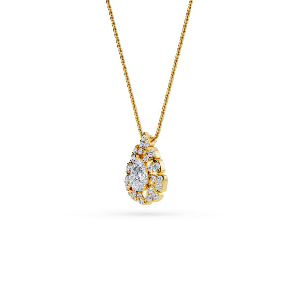 Modern Elegance Diamond Pendant - Image 3