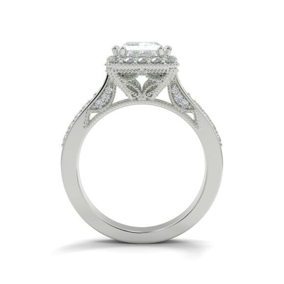 Regal Halo Princess Ring - Image 2