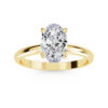 3 Carat Oval Solitaire Ring