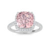 Red Reign Halo Ring