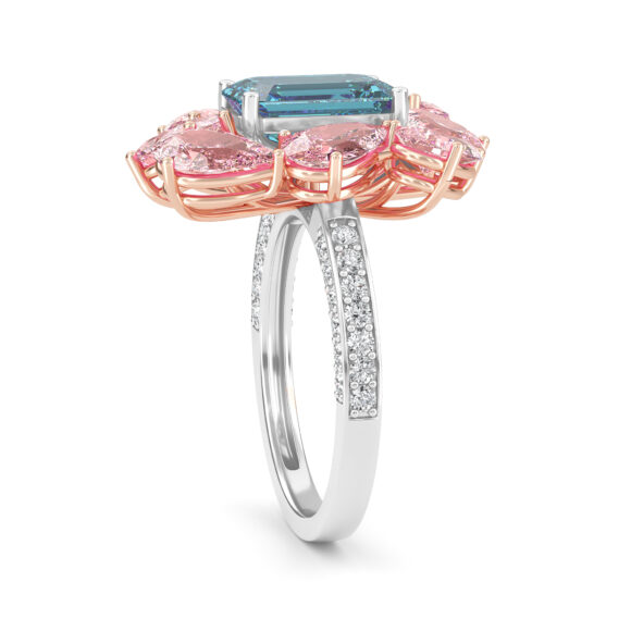 Blue Royale Emerald Ring - Image 4