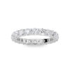 Diamond Band in White Gold