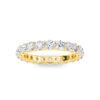 Diamond Band in Yelllow Gold
