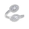 Oval and Marquise Solitaire Ring