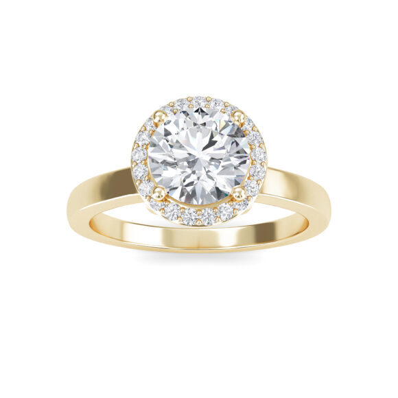Timeless Grace Halo Ring