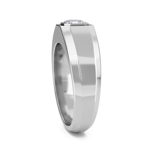 Asscher Diamond Ring - Image 3