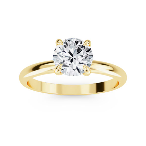 25 Cent Timeless Solitaire Ring