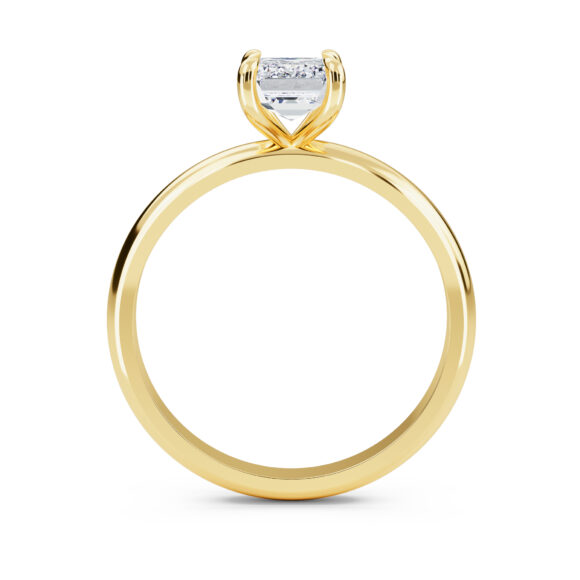 Golden Emerald Glow Ring - Image 3