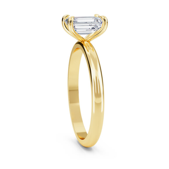Golden Emerald Glow Ring - Image 4