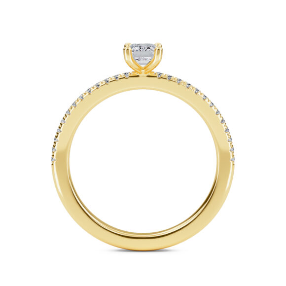 Emerald Bloom Ring - Image 3