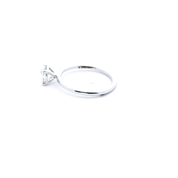 Solitaire in White Gold - Image 2